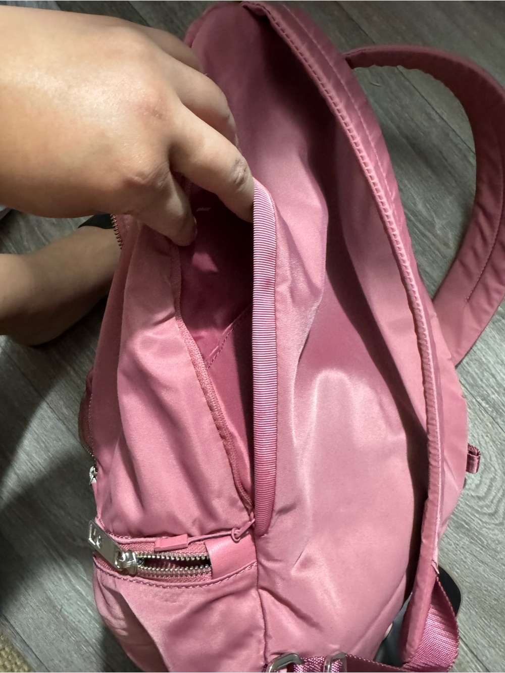 Pink lululemon backpack - Picture 10 of 11